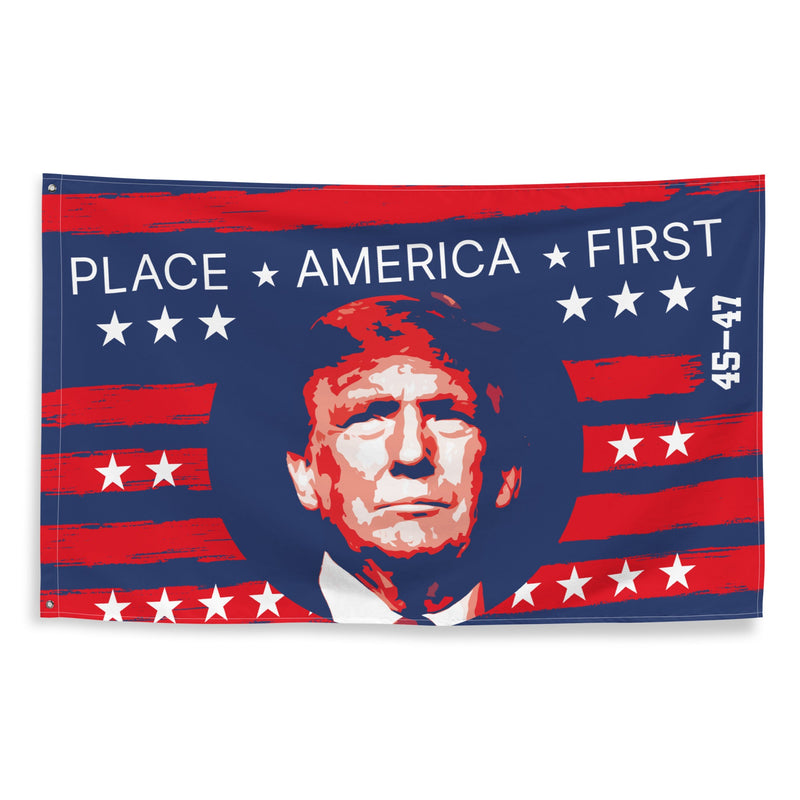 Trump 45-47 Visionary Flag