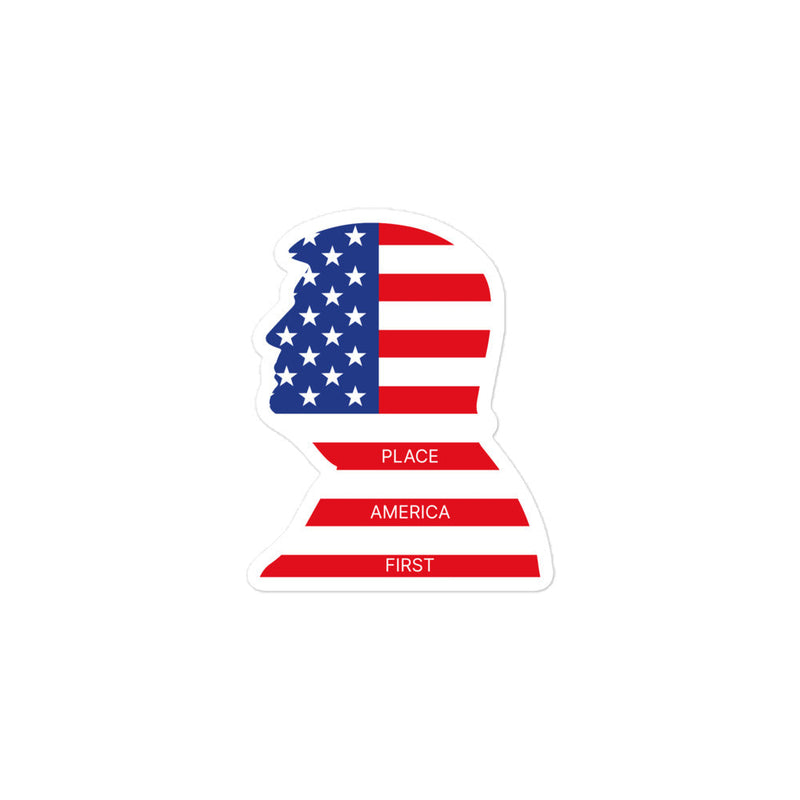 Trump Shape Sticker