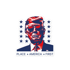 America First Trump Sticker