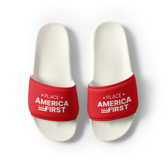 Patriot’s Red Comfort Slides
