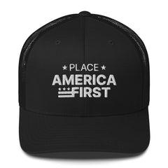 Trump Place America First Trucker Cap