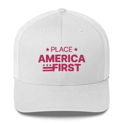 Classic Americana Trucker Cap, Trump Merch, Trump Caps