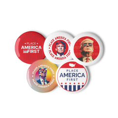 Place America First Button Set