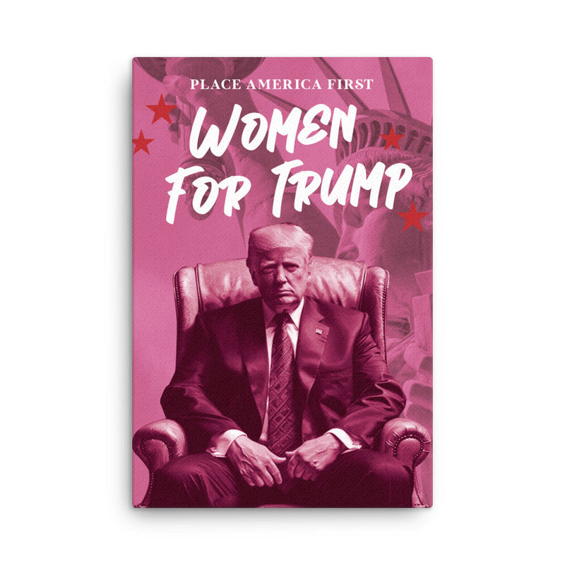Women for Trump Canvas Art