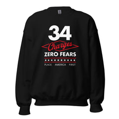 Trump Sweatshirt 34 Charges 0 Fears