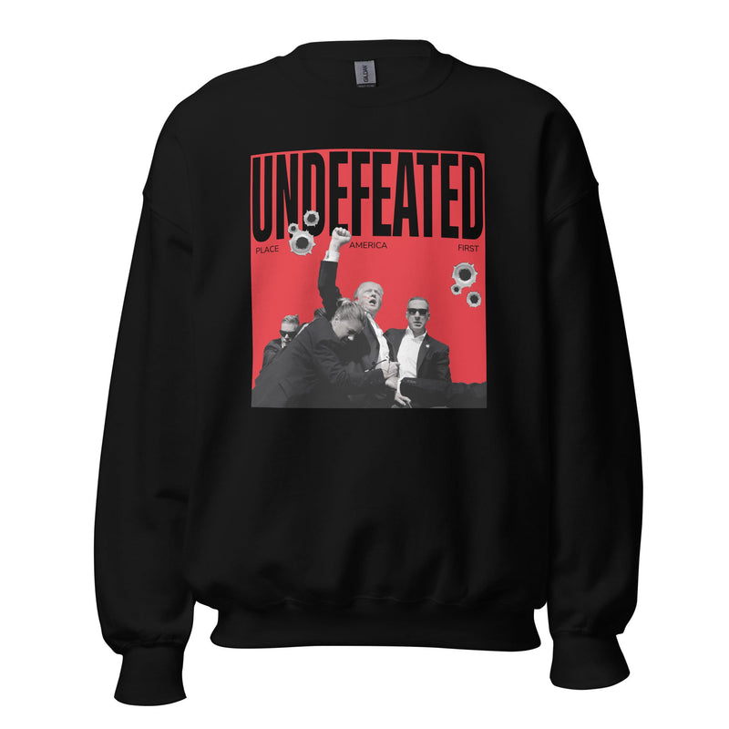 Undefeated Trump Sweatshirt, Trump Merch, Trump Apparel
