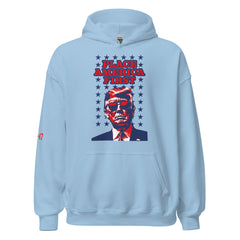 Place America First Trump Hoodie