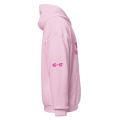 Trump Hoodie, Empowerment Pink Hoodie