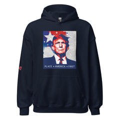 Patriotic Leader Star Trump Hoodie