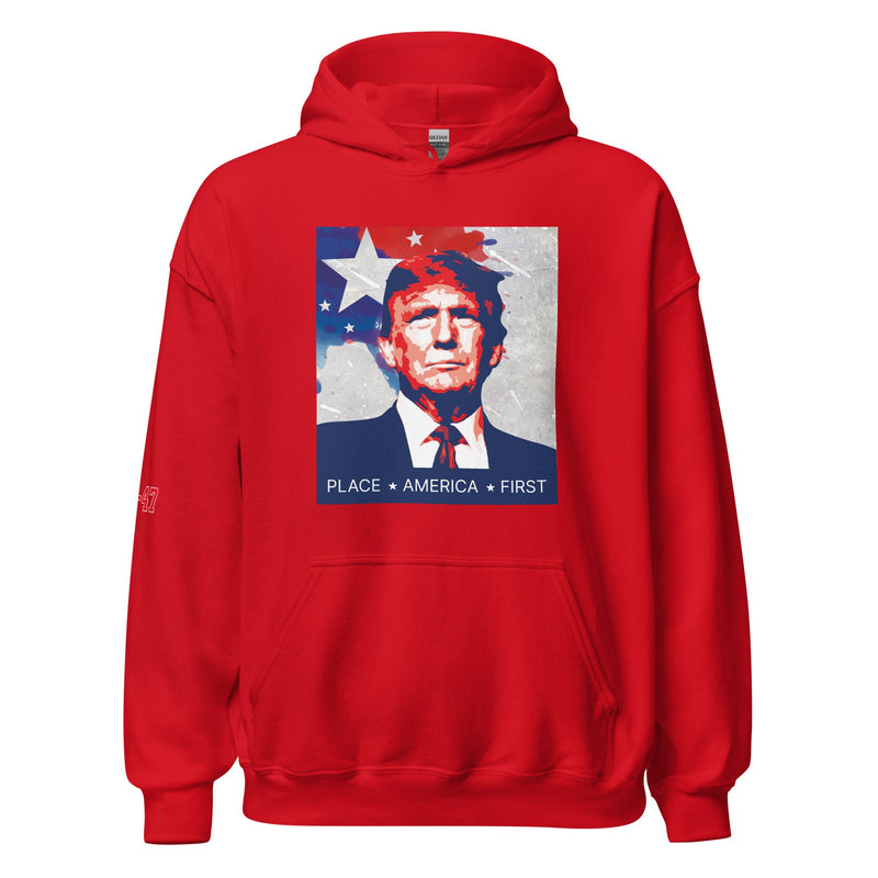Patriotic Leader Star Trump Hoodie