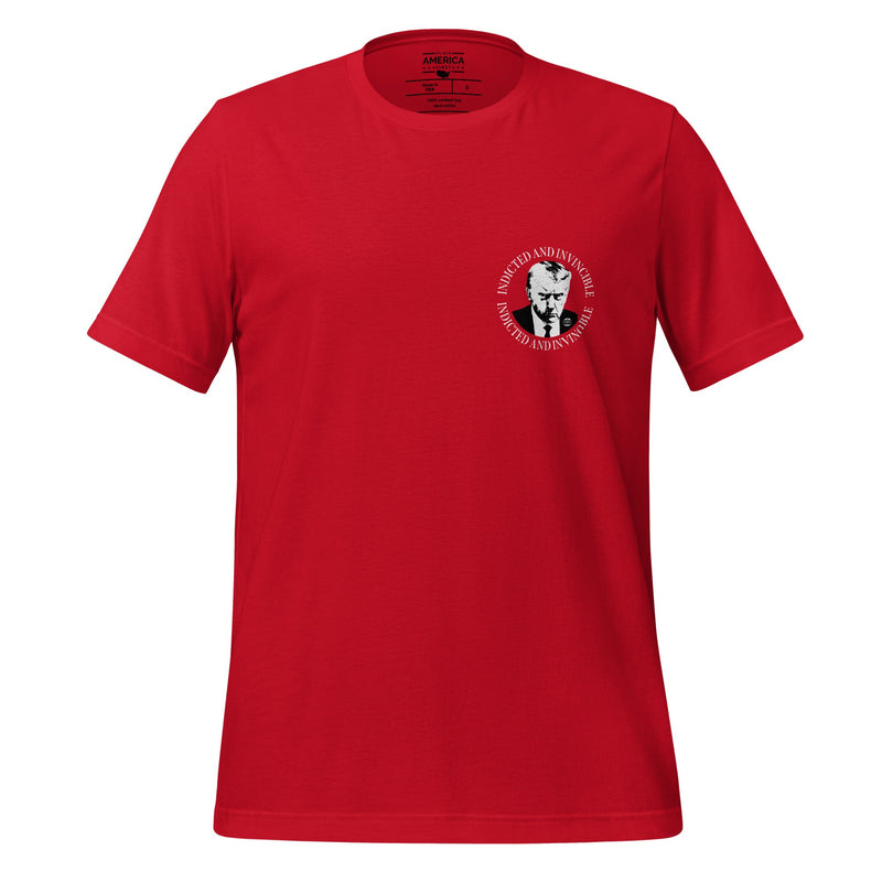 Indicted And Invincible Trump Tee