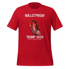 Trump Bulletproof Ear Tee, Trump T-shirt, Trump Merch