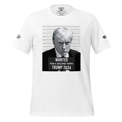Wanted White Trump Tee