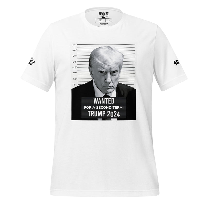 Wanted White Trump Tee