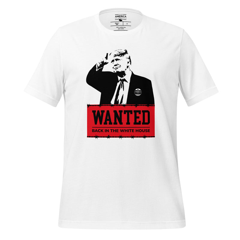 Wanted In The White House Trump Tee