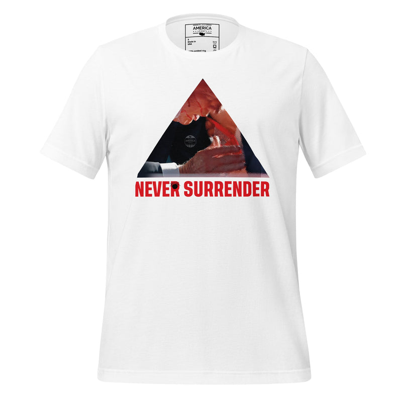 Trump Never Surrender Tee, Trump Tee