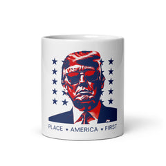 Patriotic Trump Stars Mug
